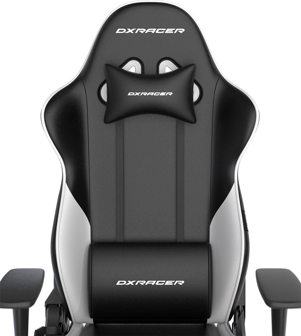 Игровое кресло DXRacer GC/LGN23LTC/NW, белый, черный