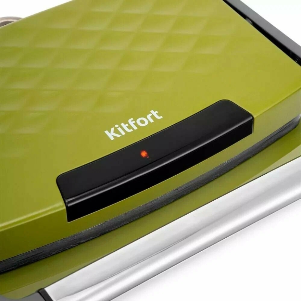 Сэндвичница Kitfort КТ-3626 зеленый