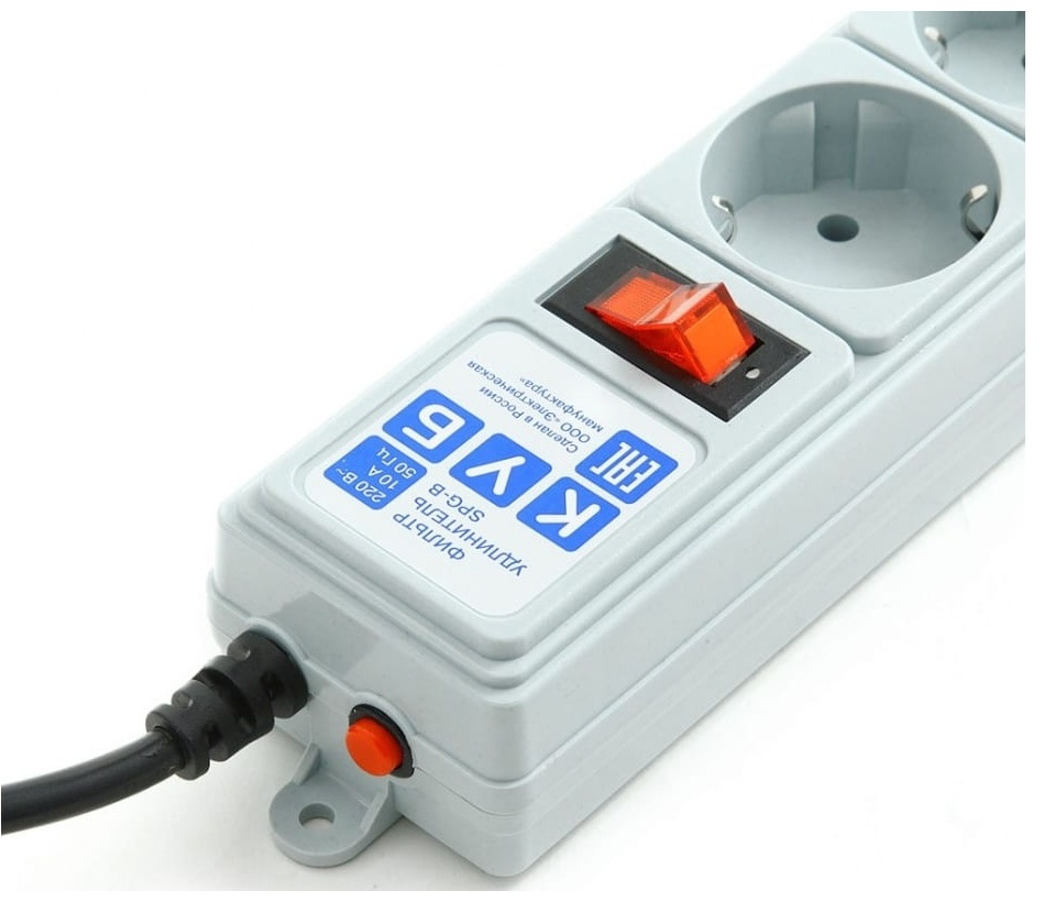 Сетевой фильтр Power Cube SPG-B-10 3 м