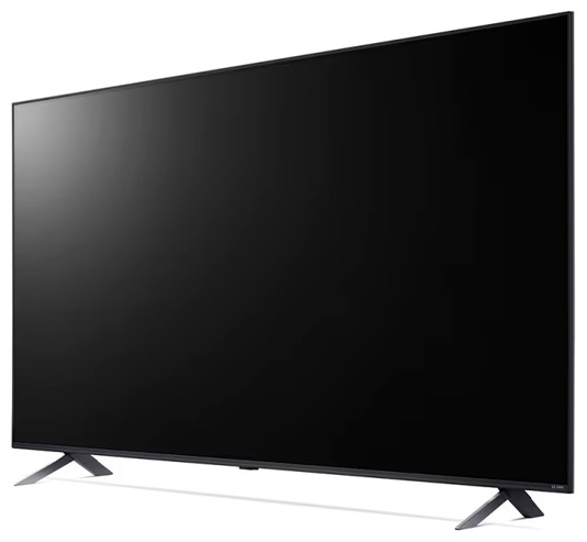 LG 55QNED80T6A 140 см черный