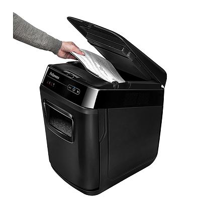 Уничтожитель документов Fellowes AutoMax 200C черный