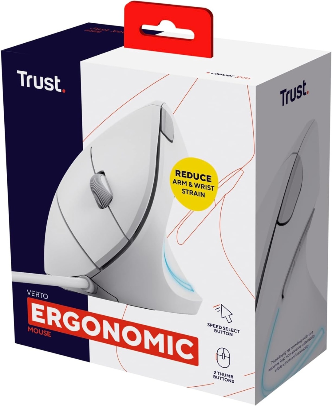 Trust Verto Wireless 25132 белый