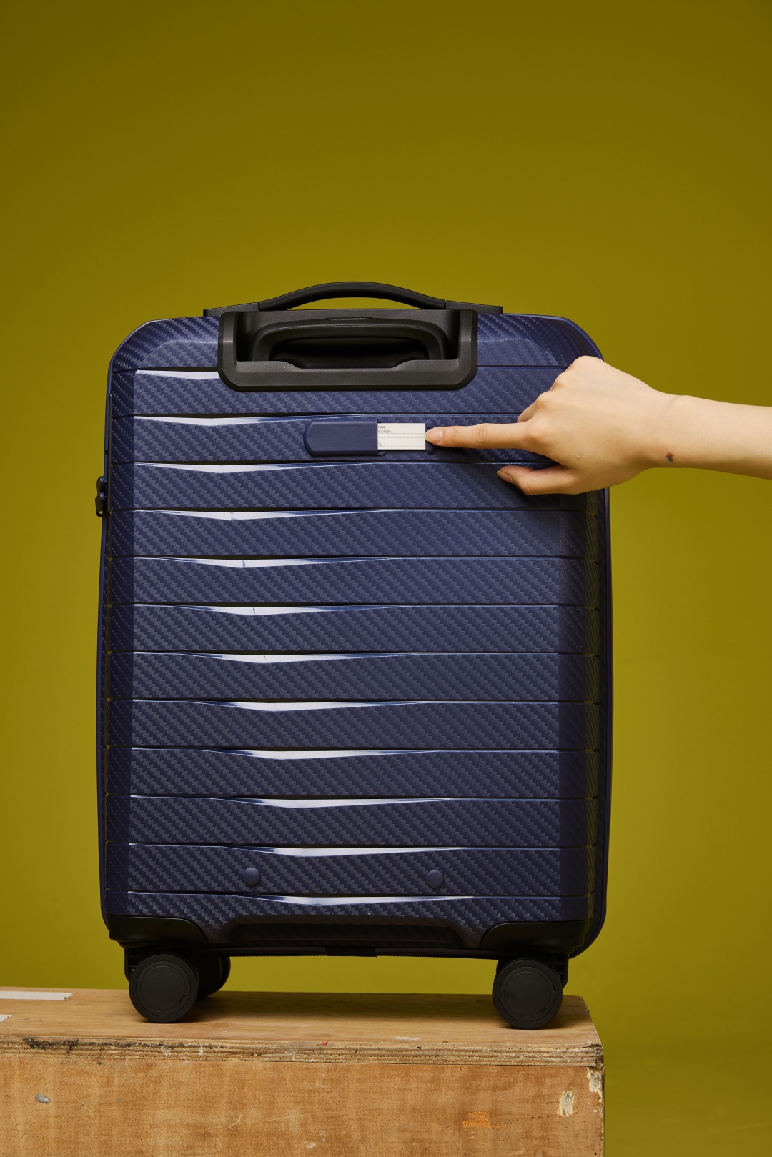 Чемодан Xiaomi NinetyGo Lightweight Luggage Size 20 35 L Navy Blue Синий