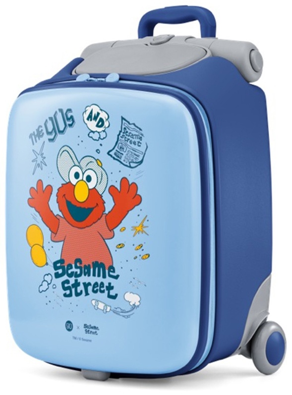 Чемодан NinetyGo Kids Ride on Luggage 20&amp;apos&amp;apos Blue, 6941413203821 полиэстер 35 л синий