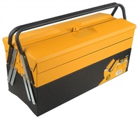 Ящик инструментальный Tolsen 80212, черно-желтый