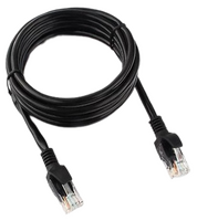 Патч корд Cablexpert RJ-45 - RJ-45 15 м PP12-15M/BK