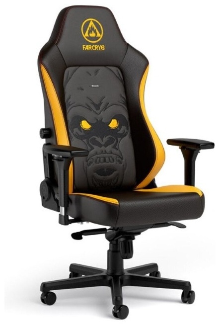 Игровое кресло Noblechairs HERO Far Cry 6 Special Edition, черный, оранжевый