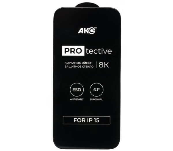 Защитное стекло Акс PROtective для Xiaomi Redmi Note 13 Pro 4G с окантовкой, черное