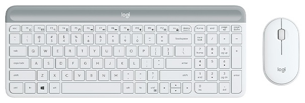 Logitech MK470 Slim Combo 920-009207 белый