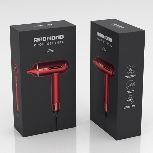 REDMOND HD1700 фен 1500 W