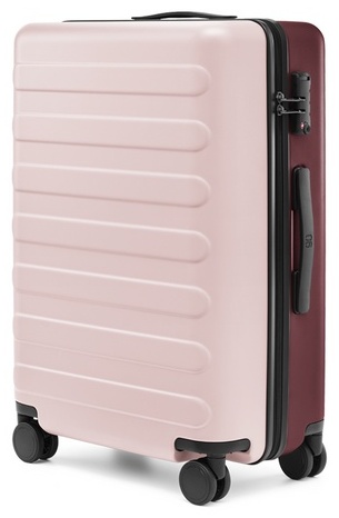 Чемодан NinetyGo Rhine Luggage 24&amp;quot Pink/Red, 6941413222044 полиэстер 62 розовый