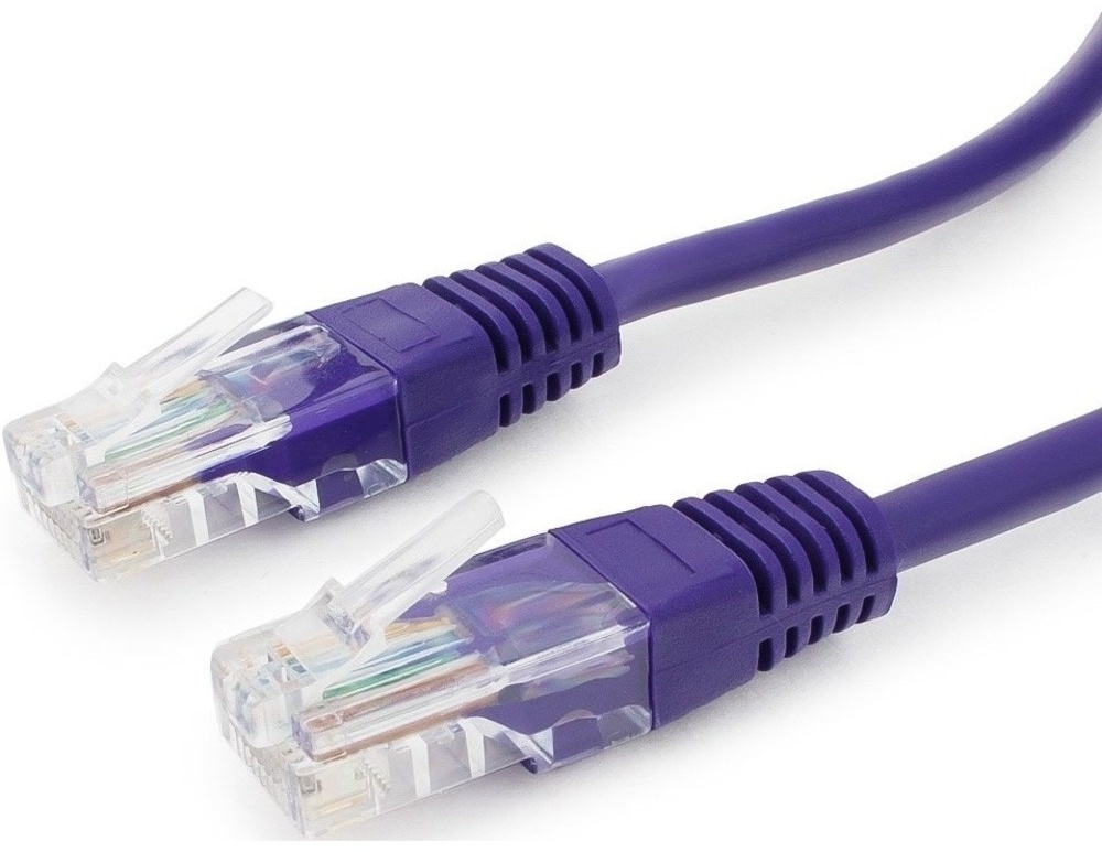 Кабель Cablexpert RJ-45 - RJ-45 0.5 м PP12-0.5M/V