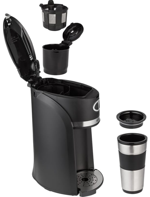 Кофемашина Kitfort КТ-796 черный