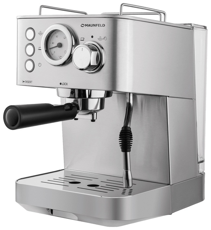 Кофемашина MAUNFELD MF-721S PRO стальной