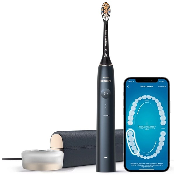 Philips звуковая Sonicare HX9992/12 щетина средняя