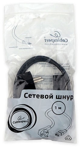 Кабель Cablexpert CEE 7/7 - C13 1 м PC-186-VDE-1M