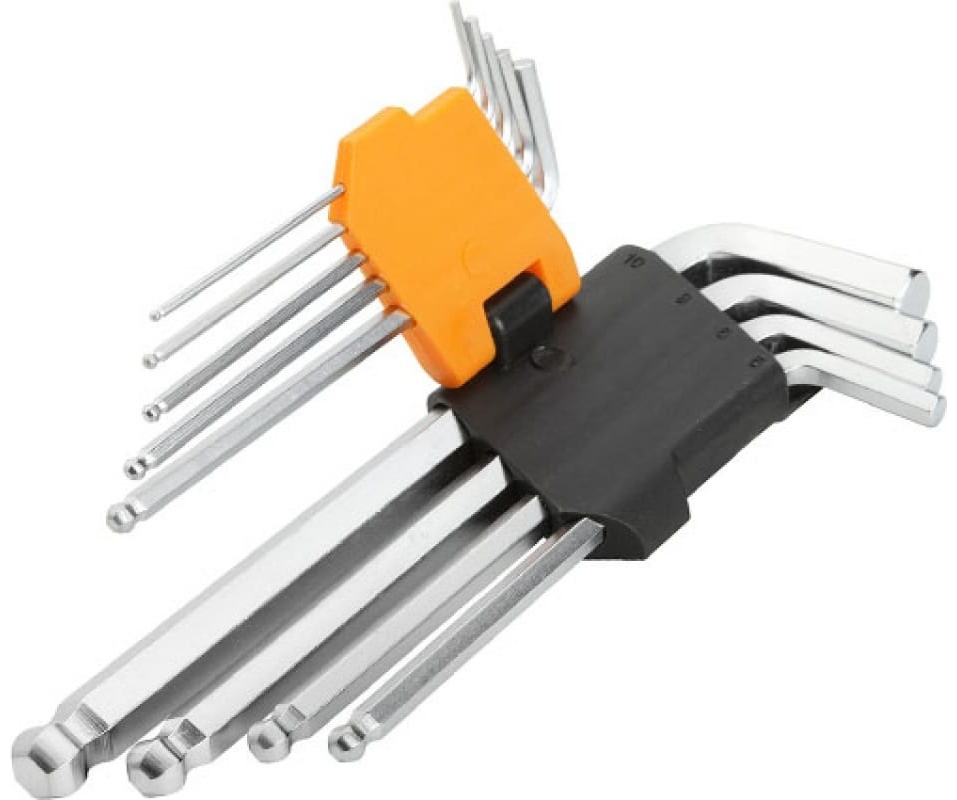 Набор шестигранных ключей Tolsen 20053, 9 шт