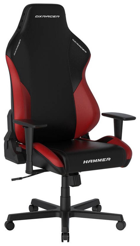 Игровое кресло DXRacer GC/LHE23LTA/NR, черный, красный