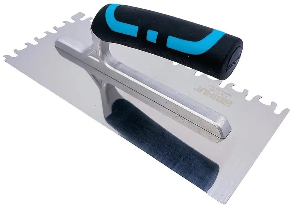 Зубчатый шпатель Bihui PTSBTG, 115 мм, нержавеющая сталь