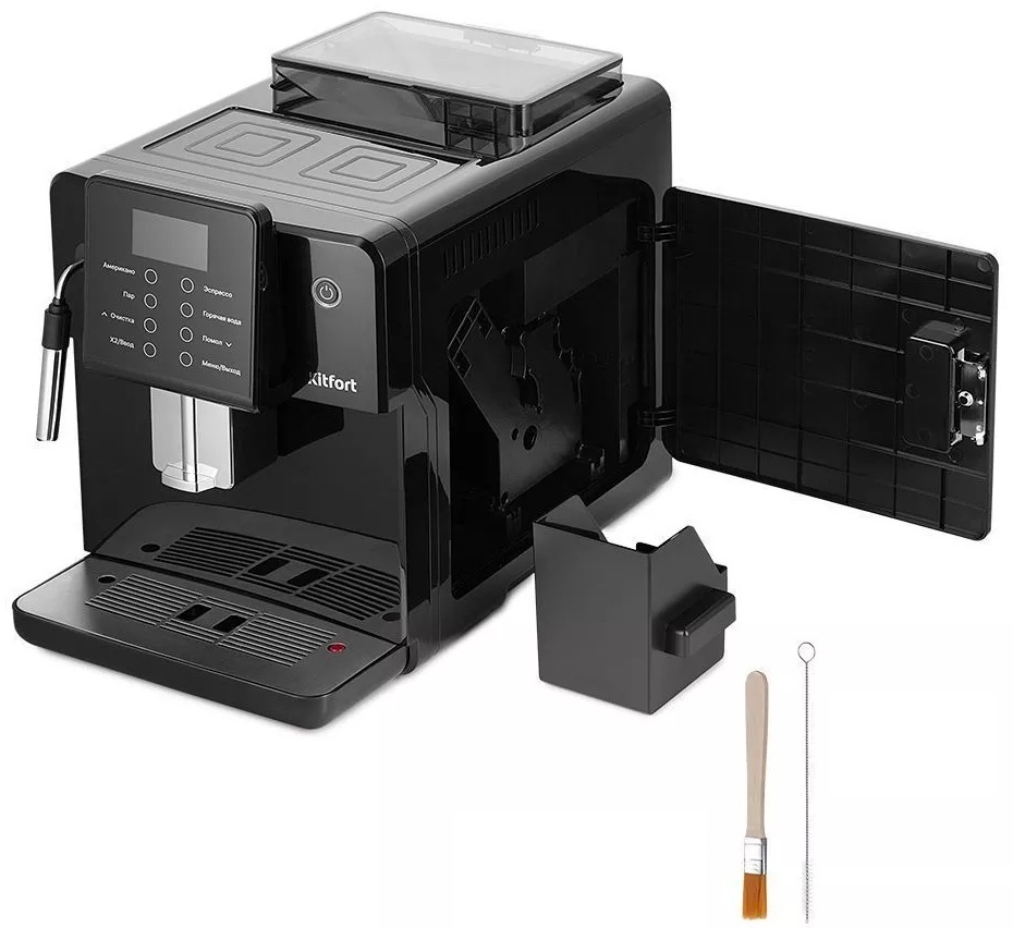 Кофемашина Kitfort КТ-7182 черный