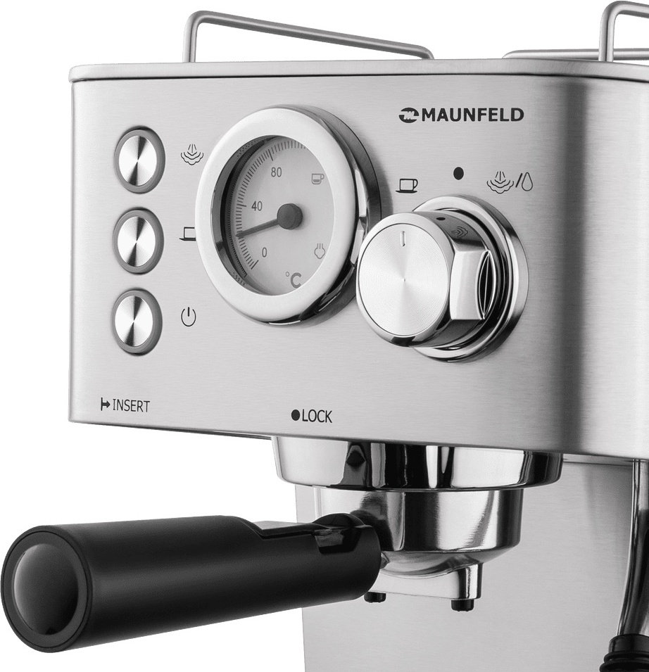Кофемашина MAUNFELD MF-721S PRO стальной