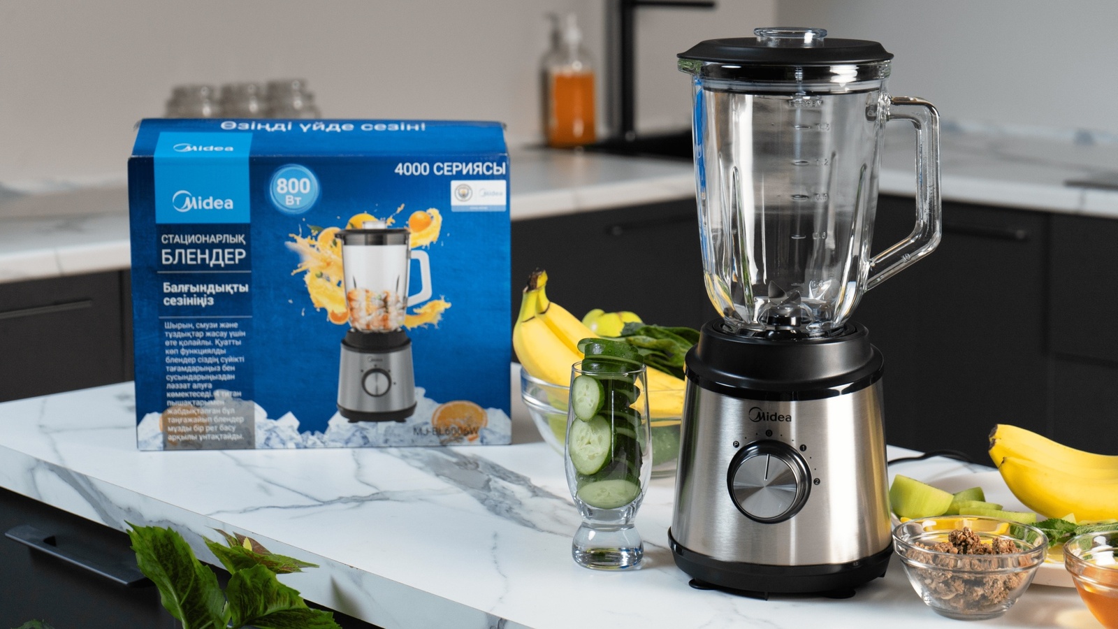 Midea MJ-BL6006W серебристый