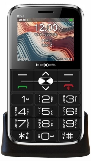 TeXet TM-B228 черный