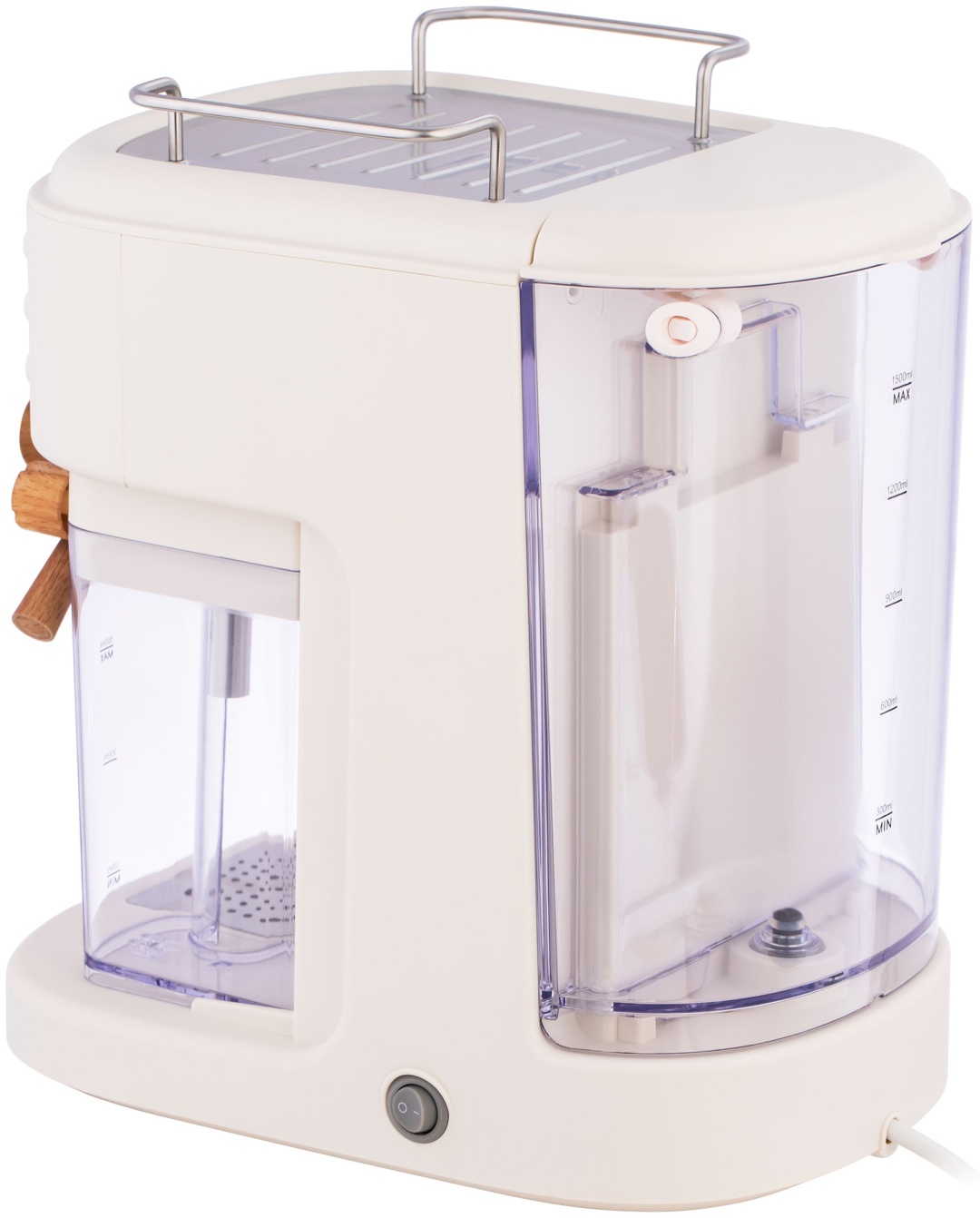 Кофеварка MAUNFELD MF-737BG PRO белый