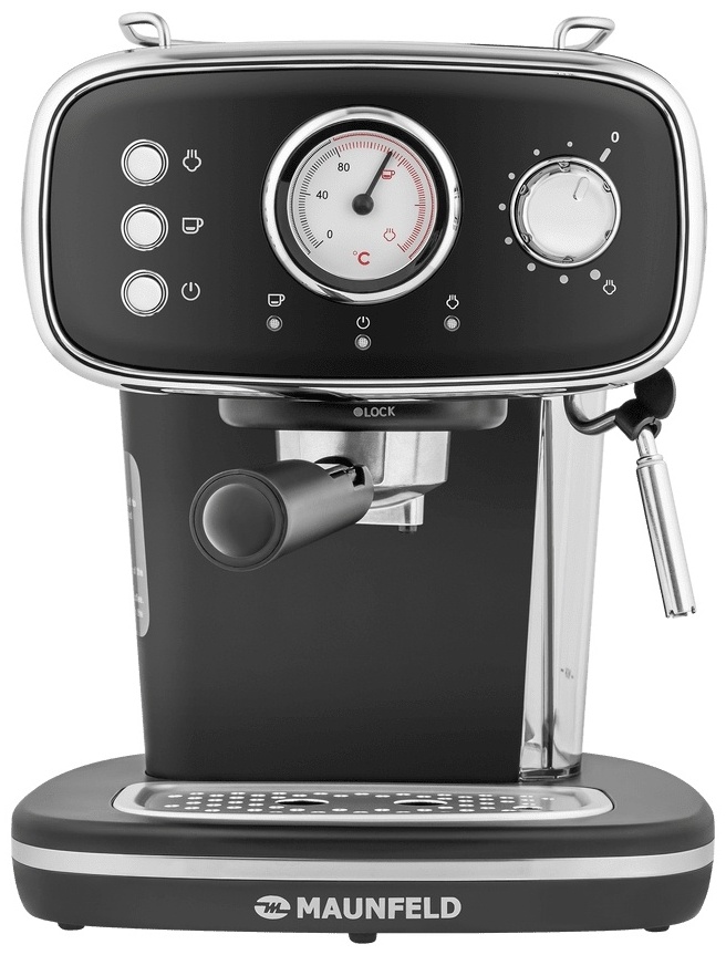 Кофемашина MAUNFELD MF-736BK черный