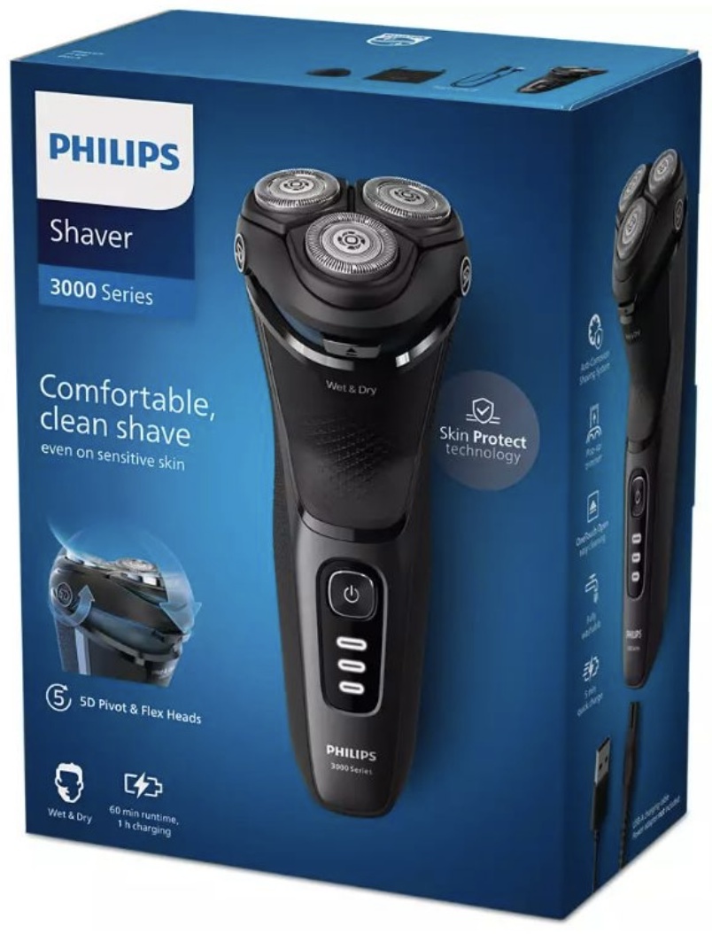 Philips S3244/12 роторная от аккумулятора