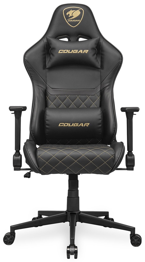 Игровое кресло COUGAR Armor One V2 Gold, CGR-AO2-GLB	, черный