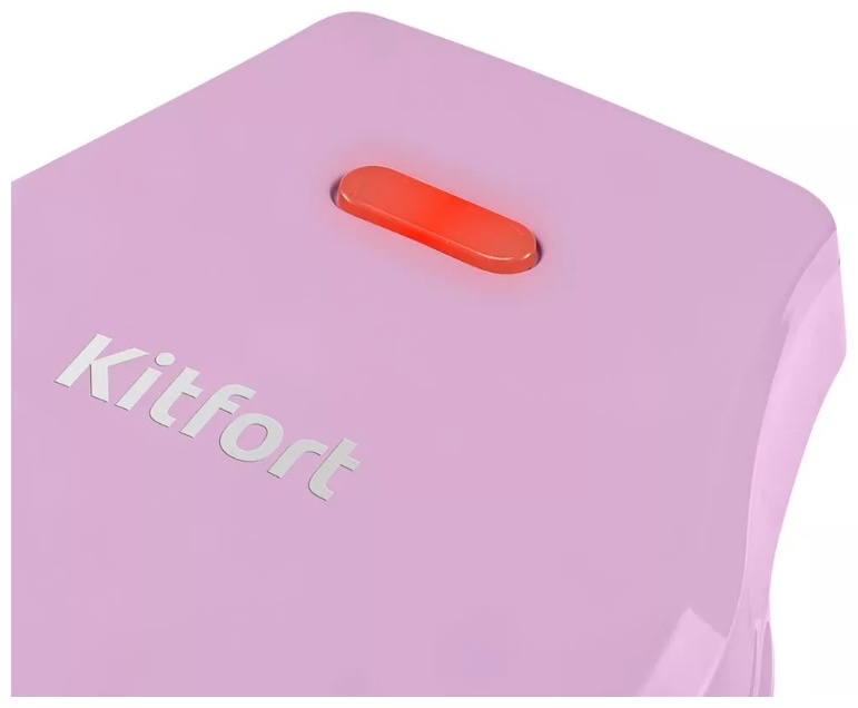 Вафельница Kitfort КТ-3685 розовый