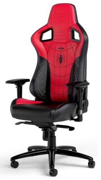 Игровое кресло Noblechairs EPIC Spider-Man Special Edition, черный, красный