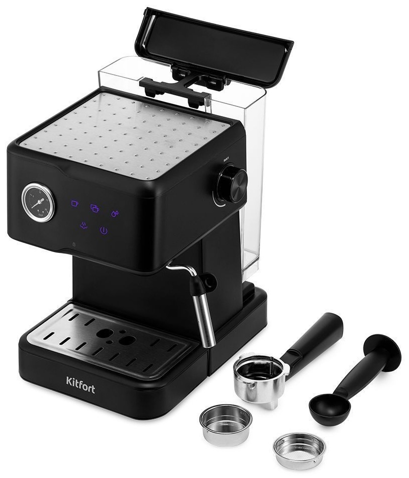 Кофеварка Kitfort КТ-7124 черный