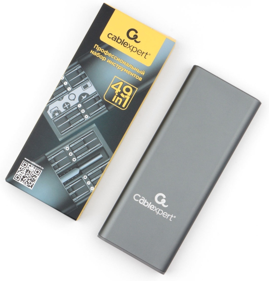 Отвертка с насадками Cablexpert TK-SD-08R, 49 шт.
