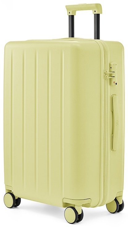 Чемодан NinetyGo Danube MAX luggage 28 поликарбонат 100 л Lemon Yellow