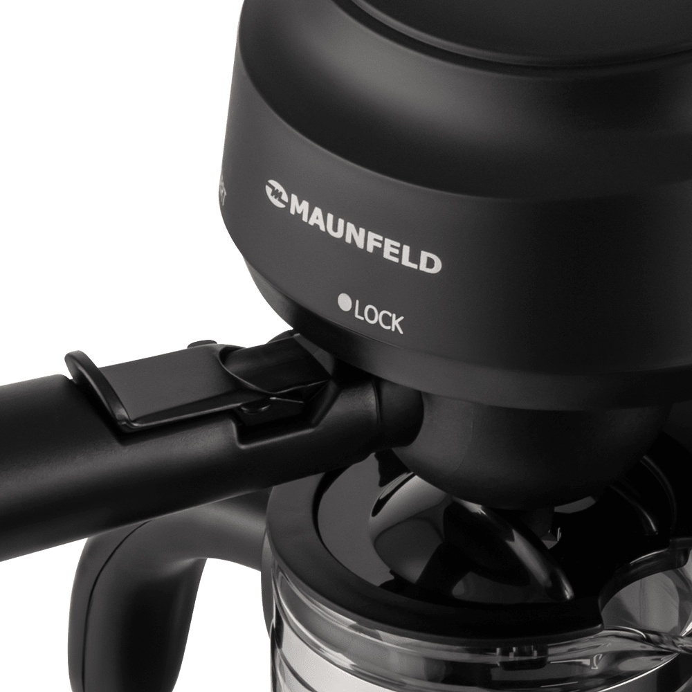 Кофеварка MAUNFELD MF-733BK черный