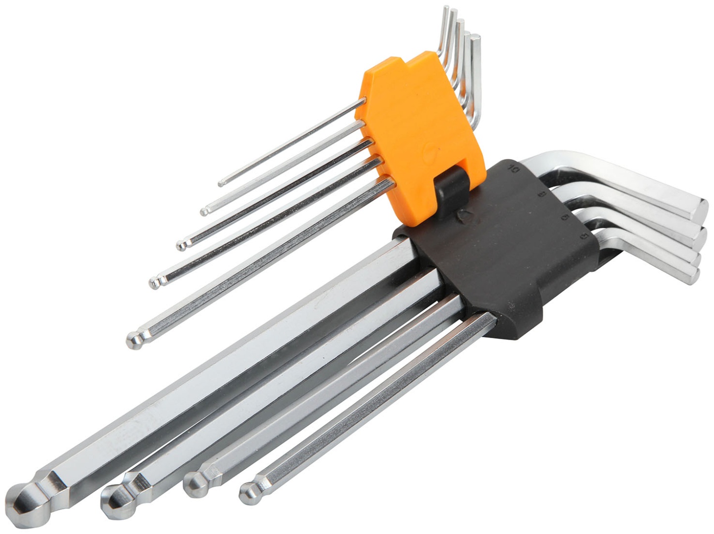 Набор шестигранных ключей Tolsen 20054, Г-образные, 9 шт