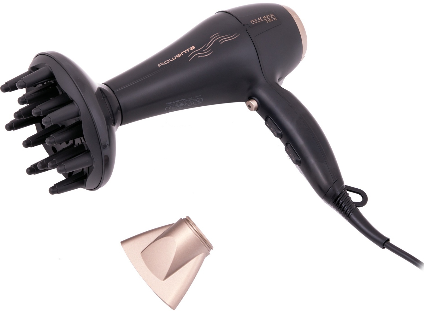 Rowenta Signature PRO AC motor CV7827F0 фен 2100 Вт