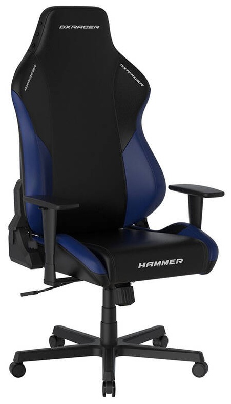 Игровое кресло DXRacer GC/LHE23LTA/NS, черный, темно-синий