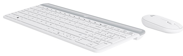 Logitech MK470 Slim Combo 920-009207 белый