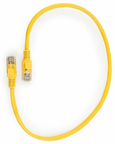 Кабель Cablexpert RJ-45 - RJ-45  PP12-0.5M/Y