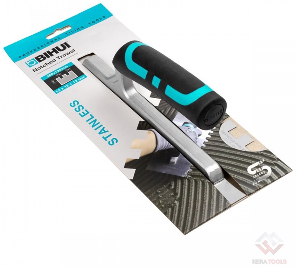 Зубчатый шпатель Bihui PTSB12, 115 мм