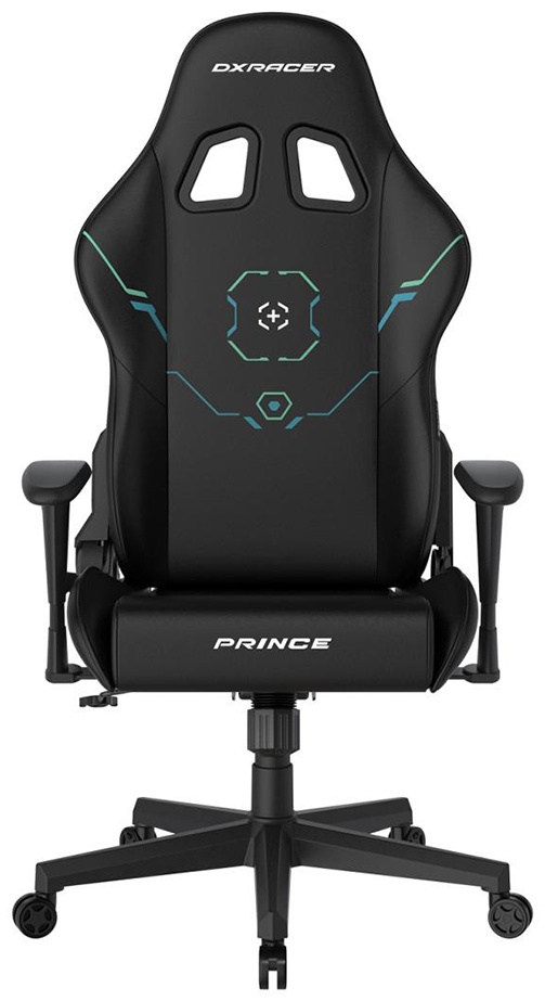 Игровое кресло DXRacer GC/LPF24LTC/SITBETTERGAMELONGER, черный, синий