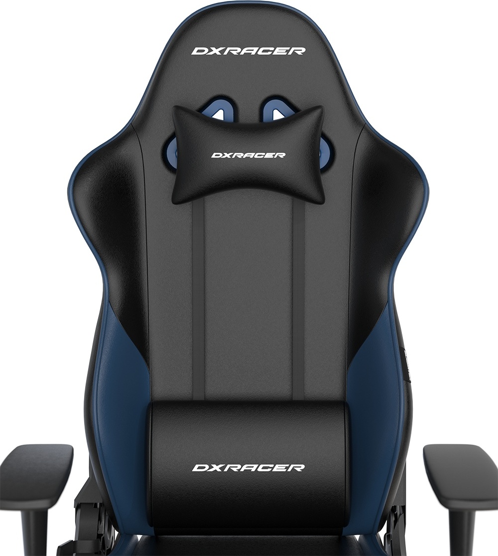 Игровое кресло DXRacer GC/LGN23LTC/NB, черный, синий