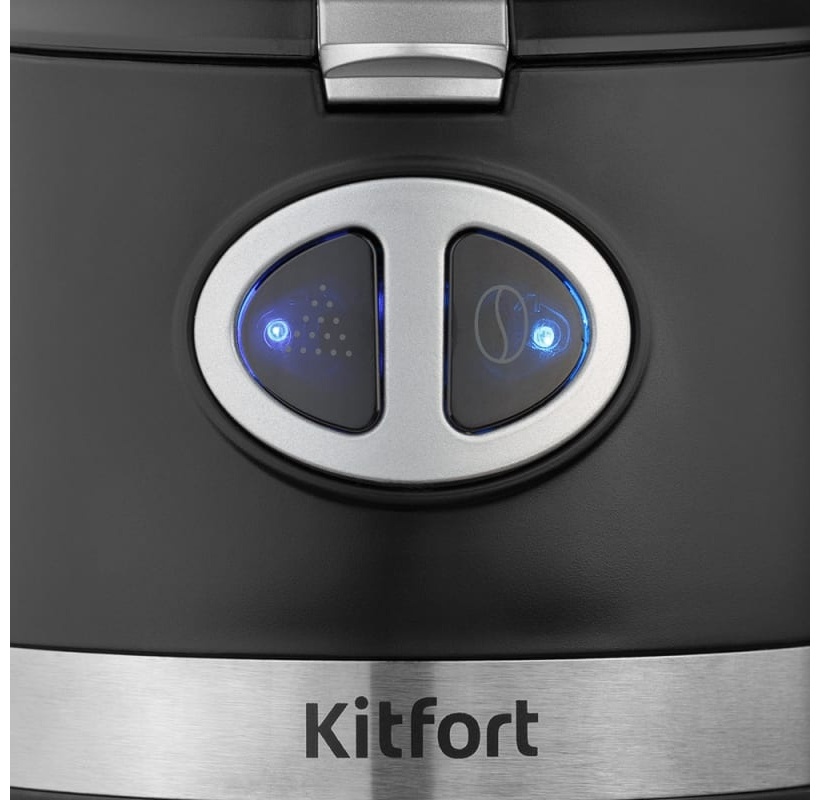 Кофемашина Kitfort КТ-796 черный