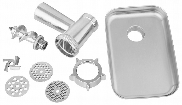 Кухонный комбайн 3в1 Maunfeld MF-433CH PRO, красный