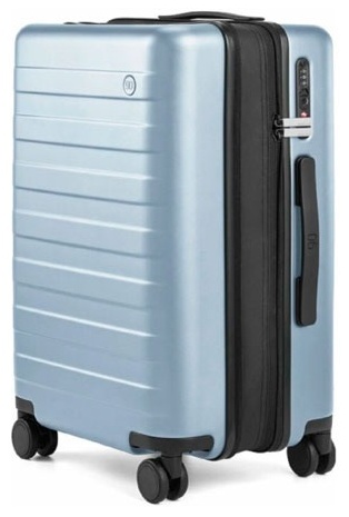 Чемодан NinetyGo Rhine Luggage -24&#039; поликарбонат, полиэстер 66 л синий