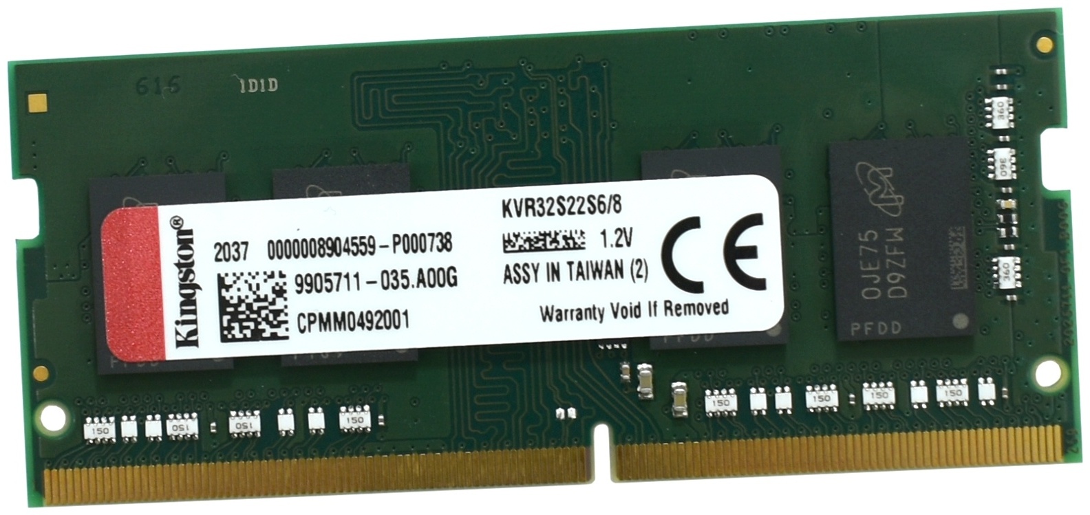 Kingston KVR32S22S6/8 8GB