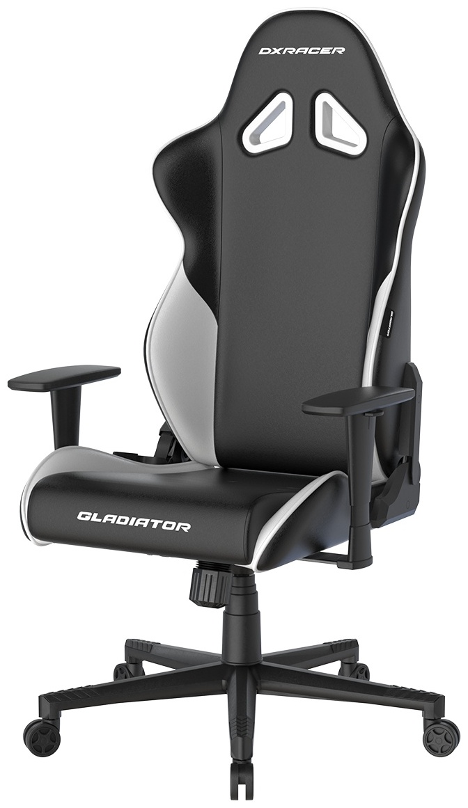 Игровое кресло DXRacer GC/LGN23LTC/NW, белый, черный